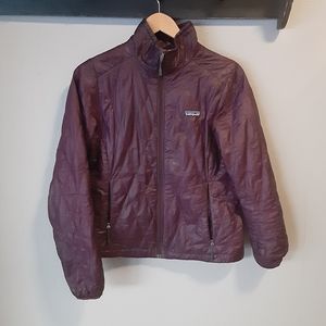 Patagonia Puffer Jacket size small purple